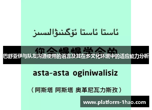 巴舒亚伊与队友沟通使用的语言及其在多文化环境中的适应能力分析 巴舒亚伊与队友沟通使用的语言及其在多文化环境中的适应能力分析
