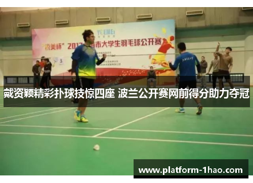 戴资颖精彩扑球技惊四座 波兰公开赛网前得分助力夺冠